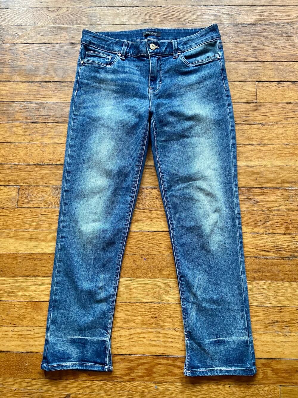 WHITE HOUSE | BLACK MARKET 'Slim Crop' Jeans sz 6